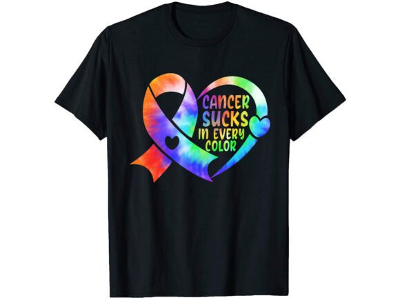 Cancer Sucks in Every Awareness T-Shirt