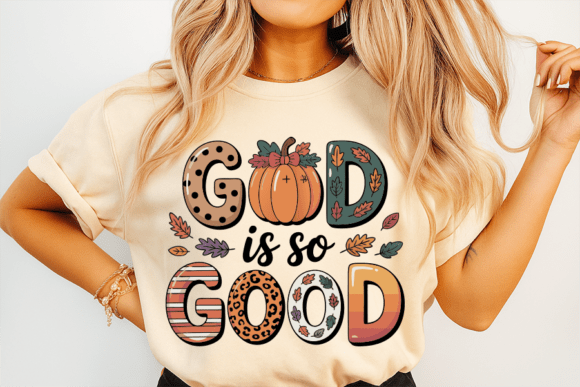 God is so Good Autumn Illustration