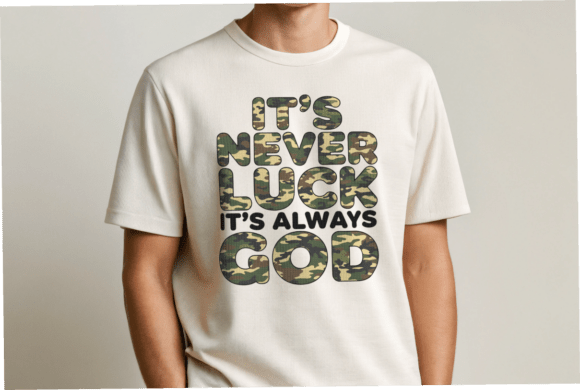 It's Always God Camo PNG