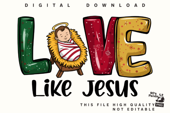 Love Like Jesus Clipart PNG