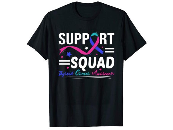 Thyroid Cancer Warrior Awareness T-Shirt