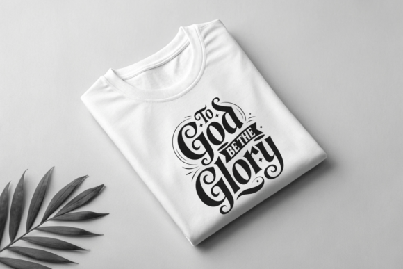 To God Be The Glory Quote Art